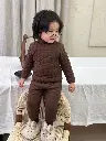 Quilted Fleece Toddler Winter Wear Set | Ages 1 - 5 Years | Premium Fleece With A Quilted Texture | MOQ: 5pc / Set 