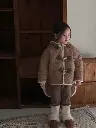 Kids Quilted Winter Jacket with Toggle Closures | Ages 1 - 5 Years | Polyester Blend | MOQ: 5pc / Set 
