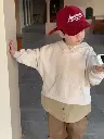 Layered Look Hoodie For Boys | Ages 3 - 9 Years | Cotton Blend | MOQ: 5pc / Set